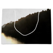 影のショアオブランドスケープアート ラージペーパーバッグ (正面)