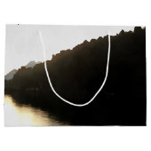 影のショアオブランドスケープアート ラージペーパーバッグ (裏面)