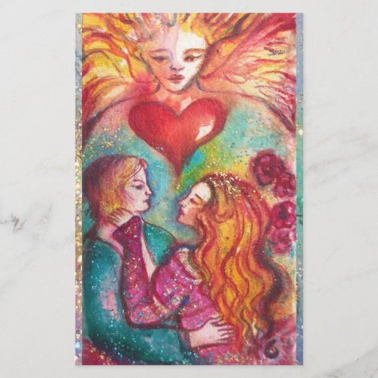 影のタロッ失ったト/恋人のバレンタインデー 便箋 (正面)