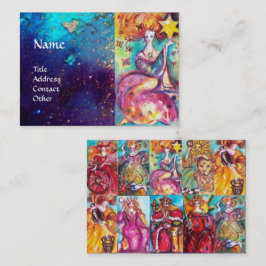 影のタロ失ったット星月、太陽、正義 名刺