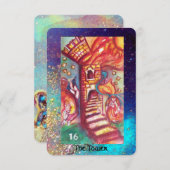 影のタロ失ったット/タワーパール 案内状 (正面/裏面)