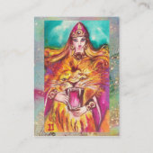 影のタロ失ったット/強さ/不屈 名刺 (裏面)