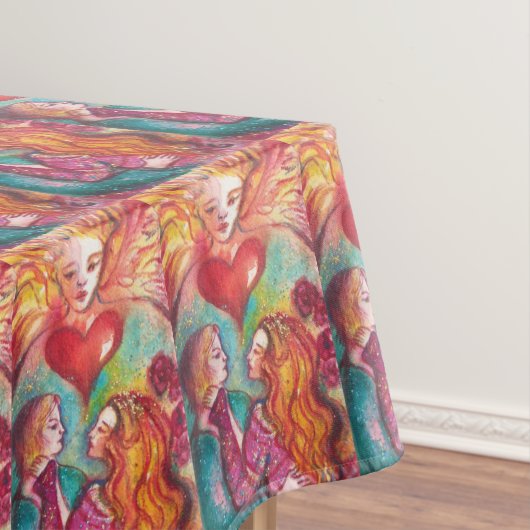 影のタロ失ったット、恋人バレンタインデー テーブルクロス (インサイチュ)