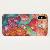 影のタロ失ったット/恋人バレンタインデー Case-Mate iPhoneケース (裏面(横))