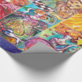 影のタロ失ったット/星,月,日,皇后 ラッピングペーパー (角)