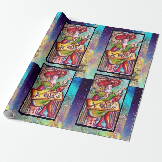 影のタロ失った/魔術師 ラッピングペーパー (アンロールド)