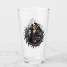 影のダークサンタ ~ ゴシッククリスマススケルトン タンブラーグラス