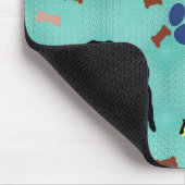 影のパグ マウスパッド (コーナー)