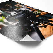 「影のフレーミング:写真の奥行きの芸術性 フォトプリント (角)