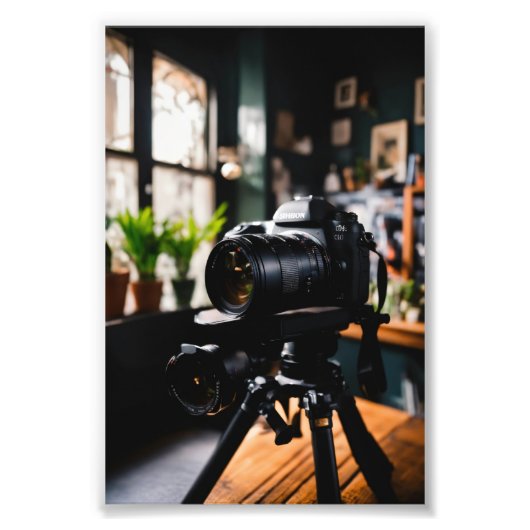 「影のフレーミング:写真の奥行きの芸術性 フォトプリント (正面)