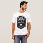影のベール:謎めいたスカル» Tシャツ (正面フル)