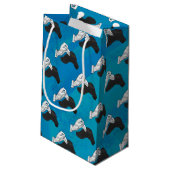 影のラクダ（青） スモールペーパーバッグ (裏面アングル)