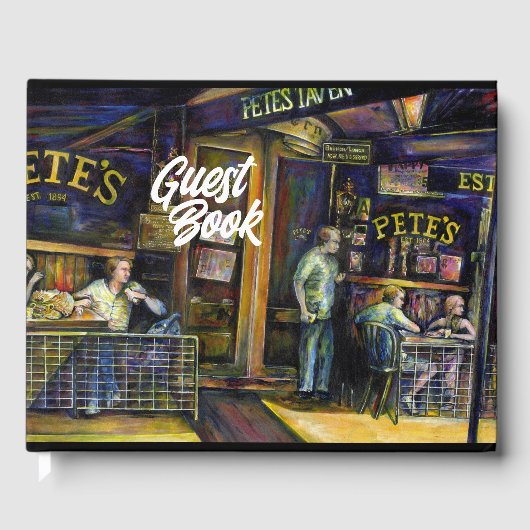 影の不定形な形に憑りつかれて ゲストブック (正面)