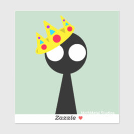 影の世界 – キング" hello there" – ビニールステッカー シール