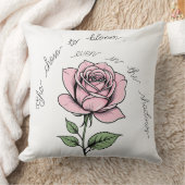 影の中でも開花を選んだ クッション (ブランケット)