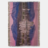 影の中の壮観なモノレーク スローブランケット (正面縦)