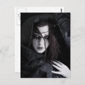 「影の中」はがき ポストカード (正面/裏面)