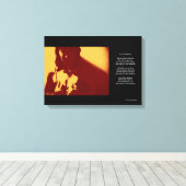 影の中 キャンバスプリント (インサイチュ (ウッドフロア))