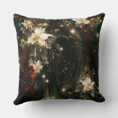 影の付いたクリスマスバレエ植物学 クッション (裏面)