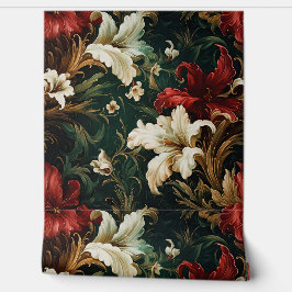 影の付いたクリスマスバレエ植物学 壁紙