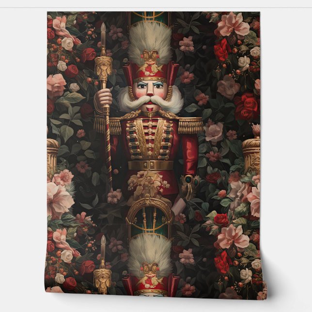 影の付いたクリスマスバレエ植物学 壁紙 (ほどく)