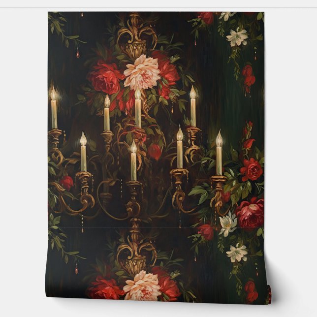 影の付いたクリスマスバレエ植物学 壁紙 (ほどく)