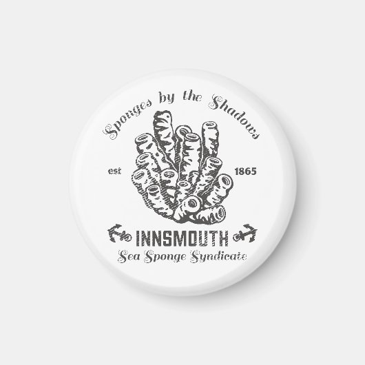 影の内側のスポンジ マグネット (正面)