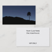 影の名刺パーム・スプリングス 名刺 (正面/裏面)