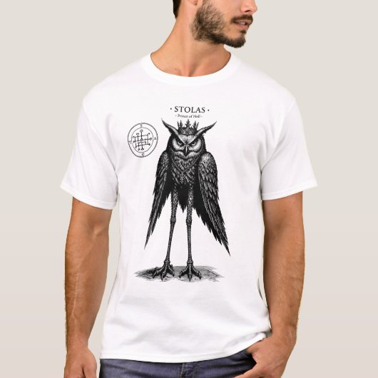 影の君主ストラス Tシャツ (正面)
