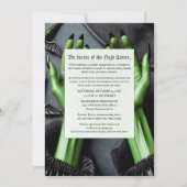 影の呼び出し  ウィッチーズ ハロウィンパーティー 招待状 (正面)