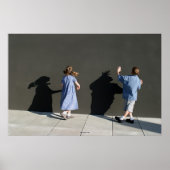 影の壁 ポスター (正面)