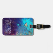 影の失ったタロット ラゲッジタグ (正面横)