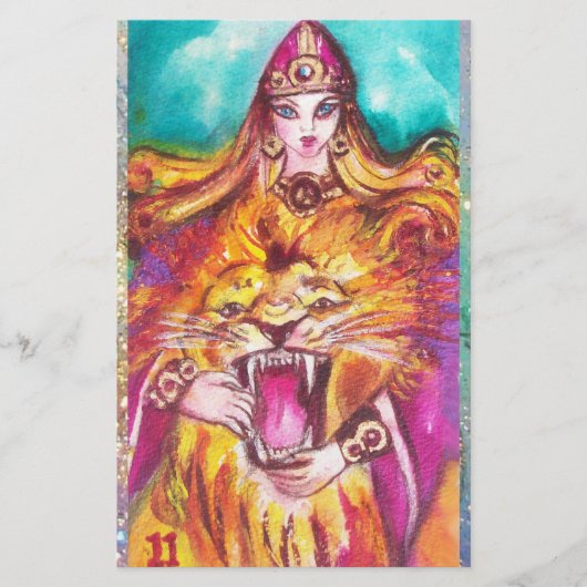 影の失ったタロット 便箋 (正面)