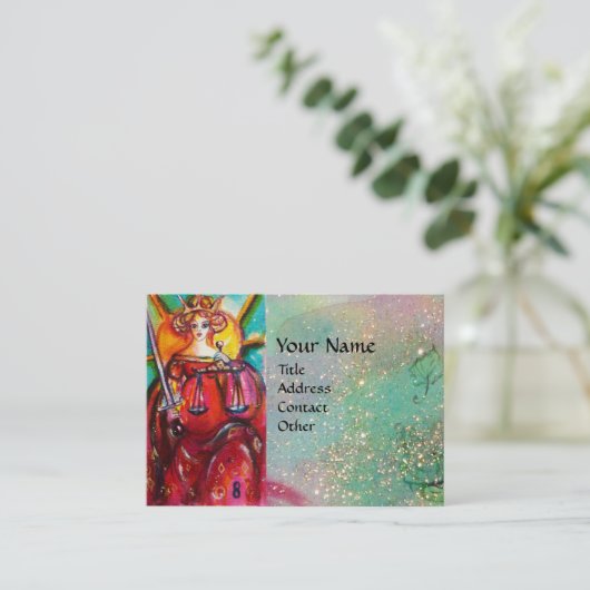 影の失ったタロット 名刺 (スタンド正面)