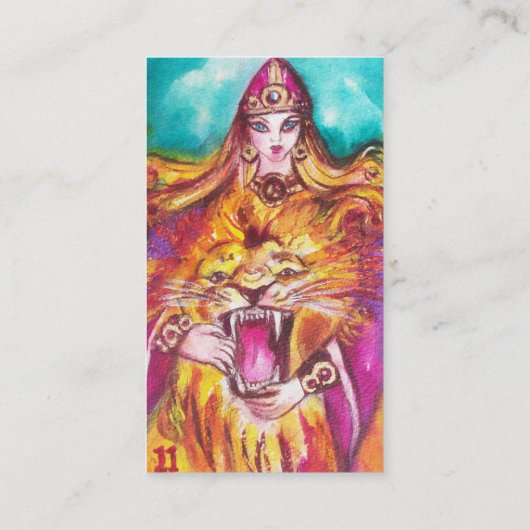 影の失ったタロット 名刺 (裏面)