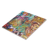 影の失ったタロット/月と太陽 タイル (側面)