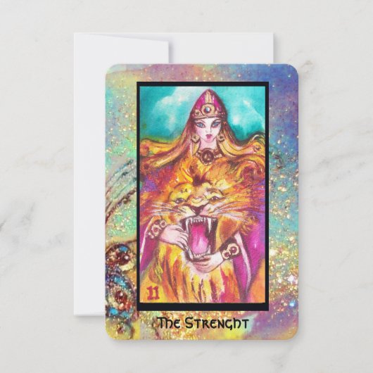 影の失ったタロット 案内状 (正面)