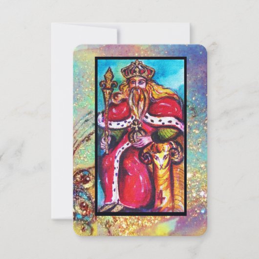 影の失ったタロット 案内状 (正面)