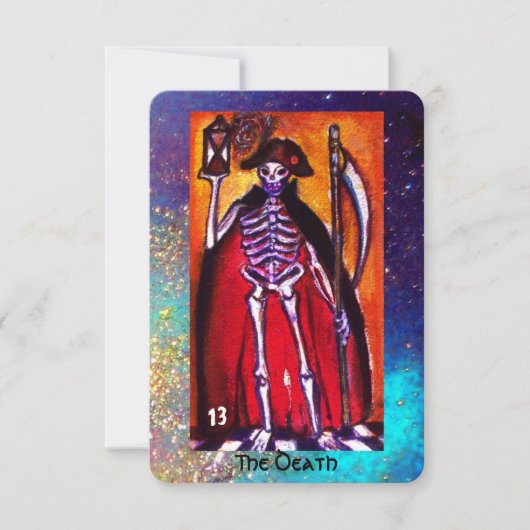 影の失ったタロット 案内状 (正面)