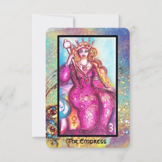 影の失ったタロット 案内状 (正面)