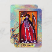 影の失ったタロット 案内状 (正面/裏面)