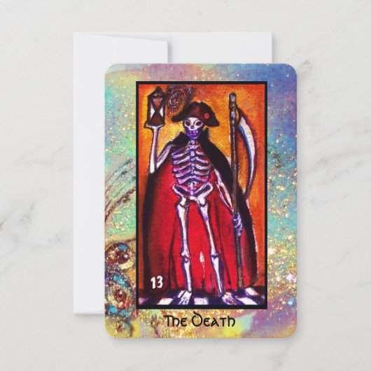 影の失ったタロット 案内状 (正面)