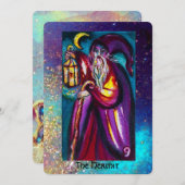 影の失ったタロット 案内状 (正面/裏面)