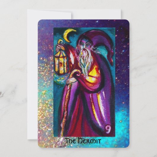 影の失ったタロット 案内状 (正面)