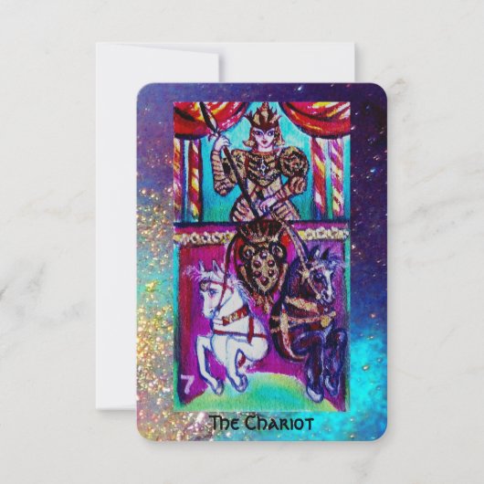 影の失ったタロット 案内状 (正面)