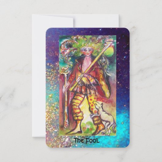 影の失ったタロット 案内状 (正面)