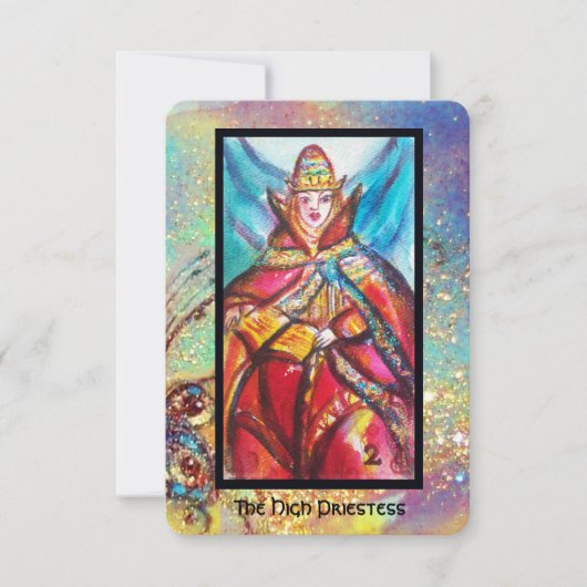 影の失ったタロット 案内状 (正面)