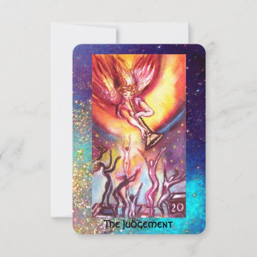 影の失ったタロット 案内状 (正面)