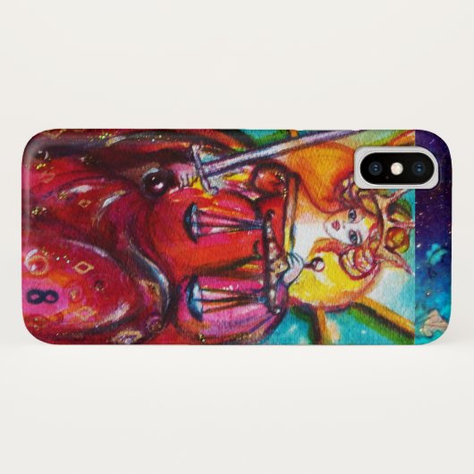 影の失ったタロット Case-Mate iPhoneケース (裏面(横))