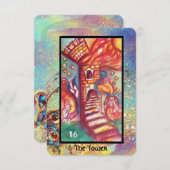 影の失った塔 案内状 (正面/裏面)